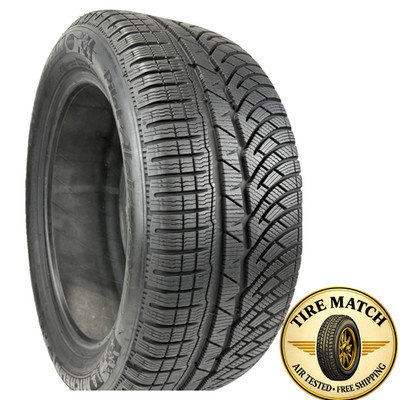 Used 245/50R18 Michelin Pilot Alpin PA4 ZP 100H 9/32 (DOT 21)