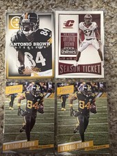 2013 Panini Absolute - Antonio Brown #77 Retail + 3 Others