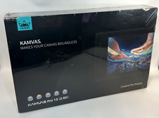 HUION KAMVAS PRO 13 New 2.5K, GT1302 Drawing Tablet Very Good 