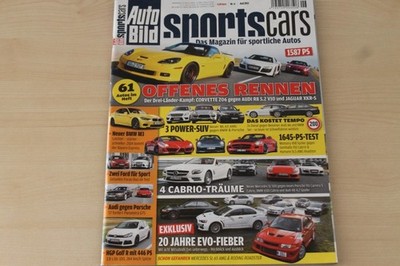 12) Auto Bild Sportscars 06/2012 - Audi R8 V10 Coupe mit - Chevrolet Corvette Z0