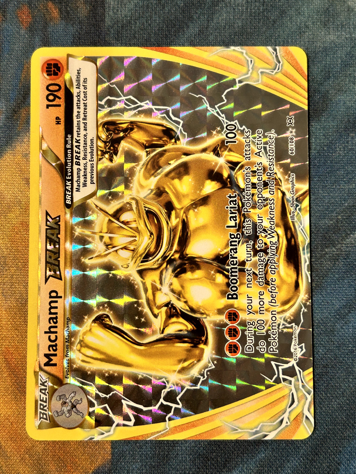 Pokemon TCG - Machamp BREAK 60/108 XY Evolutions NM