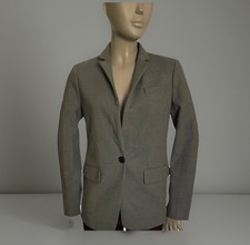 NWT J.Crew Regent Gray Blazer Jacket Sz 0 Woman Single Button, Academia, Carrier