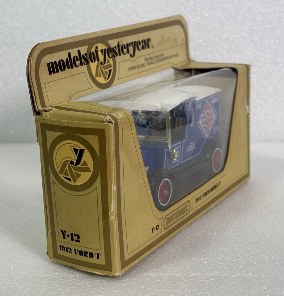 Matchbox Models of Yesteryear Y-12 1912 Ford Model T Van Smith’s Crisps 1978 - Image 3 of 4