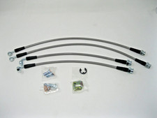Techna-fit Stainless Steel Braided Brake Lines 2014-2019 Chevrolet Corvette C7