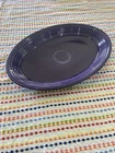 Fiesta Ware Medium Oval Platter Plum, Retired Color (Used)