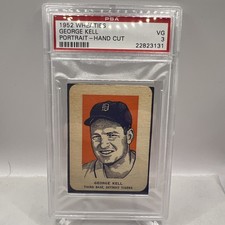1952 Wheaties George Kell Portrait PSA 3