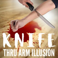 KNIFE THRU ARM ILLUSION - Magic Party Tricks