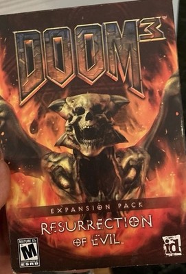 Doom 3 Resurrection of Evil Expansion Pack PC (Boxed) M Mature Doom Series