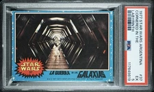 1977 STAR WARS ARGENTINA STANI #37 STORMTROOPERS PSA 5 EX POP 3 VERY RARE!!!