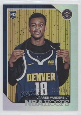 2018-19 Panini NBA Hoops Silver /199 Jarred Vanderbilt #273 Rookie RC 0qc1