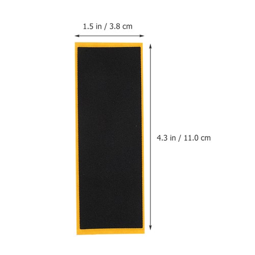 24 Pezzi Adesivi Antiscivolo Dito Skateboard Accessori Bambini Imbarco - Foto 3 di 12
