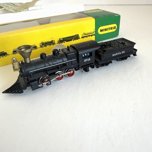 Locomotora de vapor Minitrix 0475 escala N y licitadora 0-6-0 temporizador antiguo #3715 LN/caja | Condition: Used