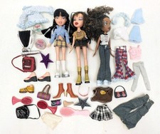 Vintage Bratz Dolls Clothing  Accessories Lot 2001 MGA Jade Style It Doll