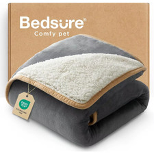 Bedsure Waterproof Dog Blankets for Small Dogs Small Cat Blanket Washable for Co
