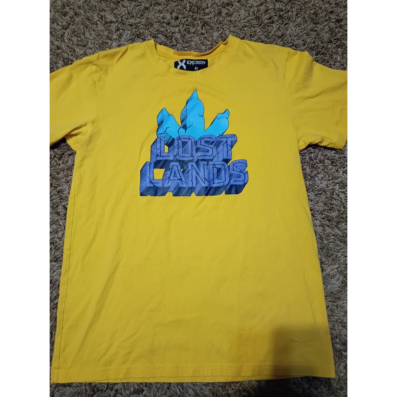 Lost Lands Festival Graphic T-Shirt Yellow Tee