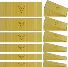 23GA Headless Pinner Nails 6000 Count, 6 Sizes for Pneumatic or Electric Guns 