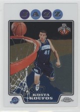 2008-09 Topps Chrome Kosta Koufos #202 0l2