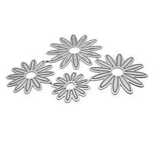 Multi Daisy Flower Shape Metal Cutting Dies Stencil DIY Scrapbooking Card Mold