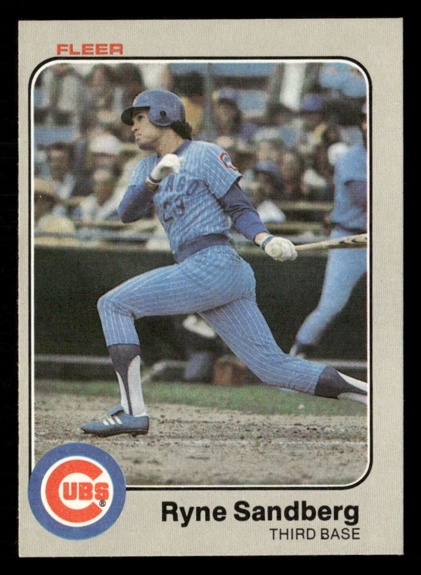 1983 Fleer Ryne Sandberg #507 RC