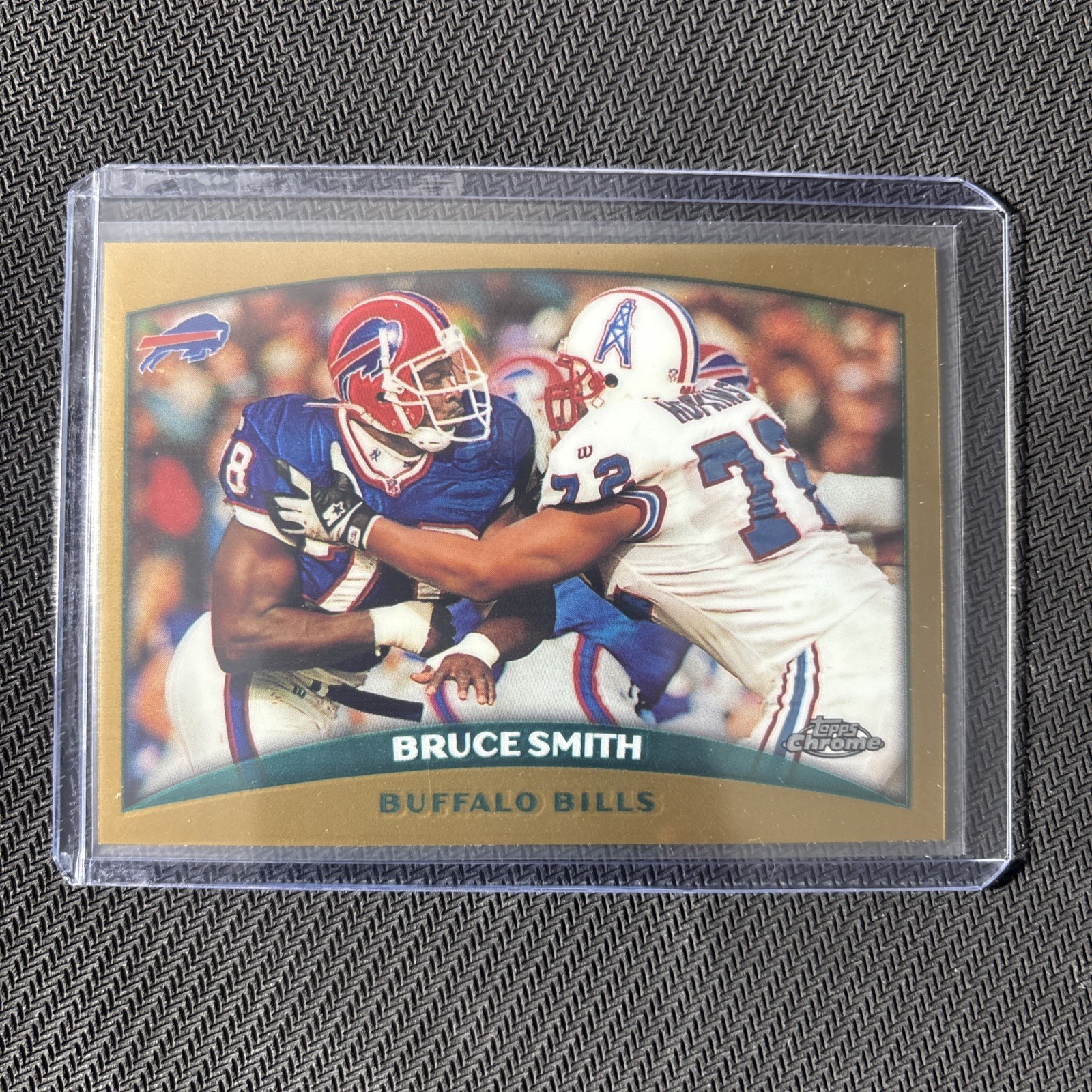 Bruce Smith #110 Football Cards 1998 Topps Chrome trading card — raw and PSA graded price guide
