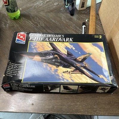 AMT Ertl General Dynamics F-111F Aardvark 1/72 Model Kit Open Box