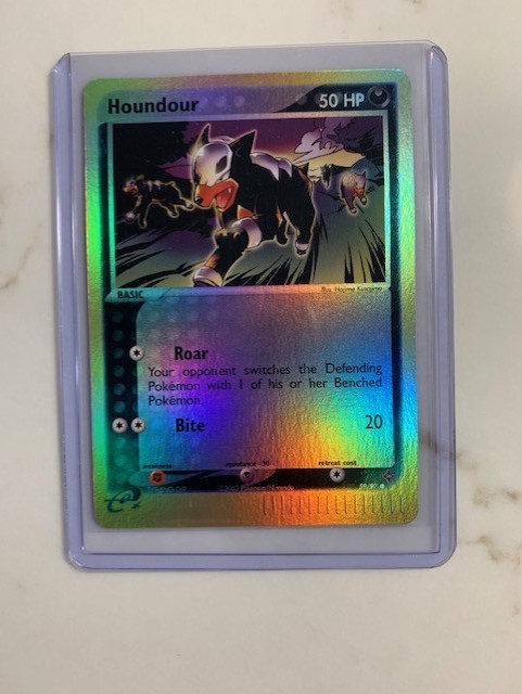 2003 Pokemon EX Dragon Houndour Reverse Foil 59/97 Near Mint