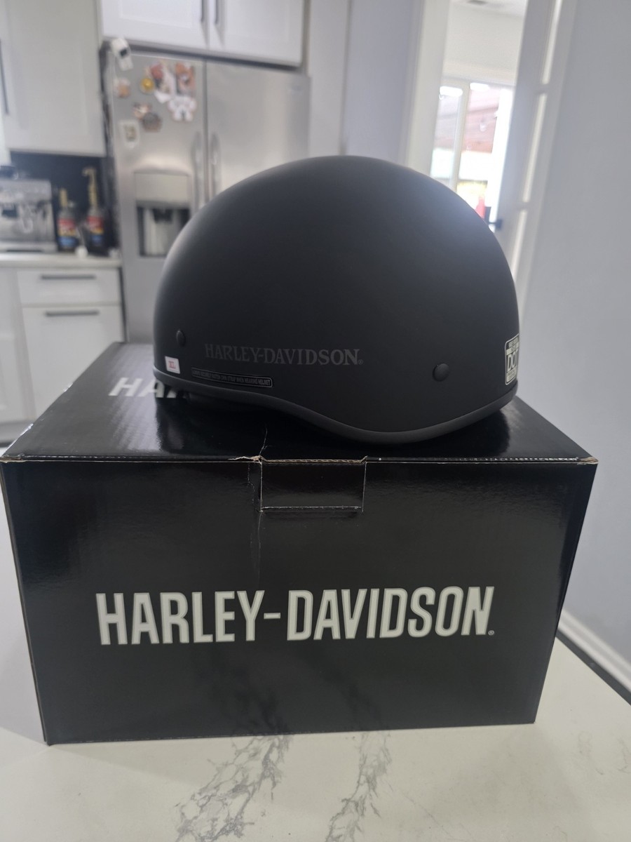 Harley Davidson Low Profile Overdrive Half Helmet Hd-j01 Size