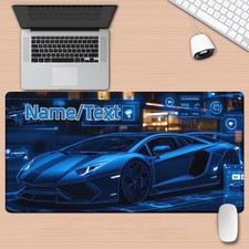 40 90cmCustomizable XXL Sports Car Desk Mat-HD Printed,Multi-Functional Mous