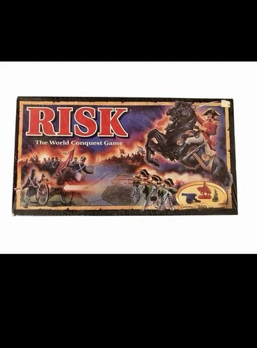 Risk Sealed in Box Vintage Parker Brothers 1993 Board Game World Conquest Game