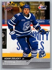 #230 Adam Zidlicky 2023-24 Upper Deck CHL Mississauga Steelheads