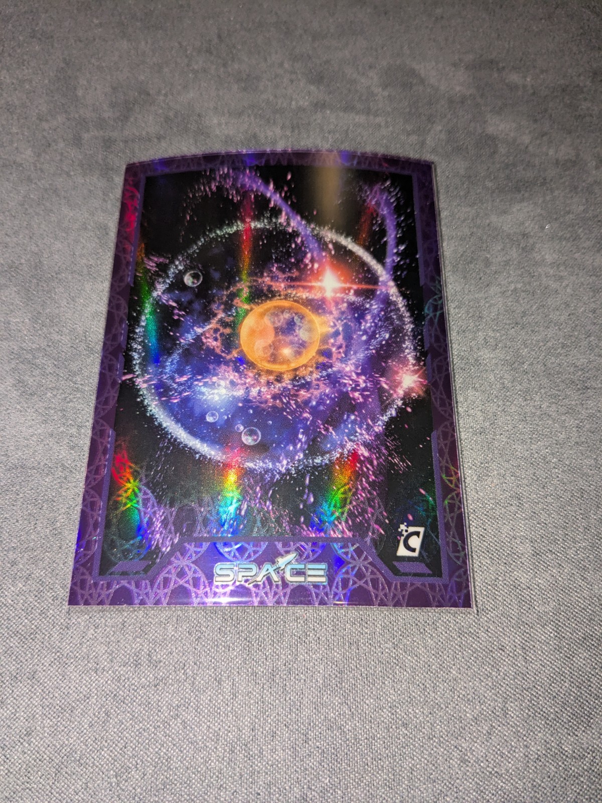 Cardsmiths Space #47 Quark Amethyst Gemstone Refractor 40/49