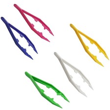DIY Toy Plastic Clip Tweezers for Beading and For Craft Projects