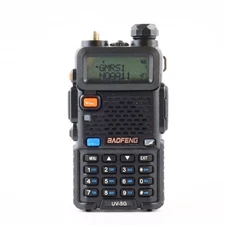 BAOFENG UV-5G (UV-5X) GMRS Long Range Two Way Rechargable Radio w/o Antenna