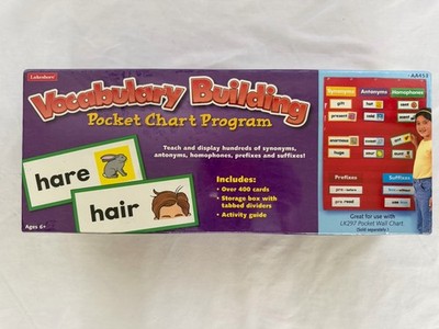 Lakeshore Vocabulary Building Pocket Chart Program New In Box Over 400 Cards