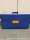 Vintage Monopoly Parker Brothers Blue Case Edition Complete Game w/Tokens Money