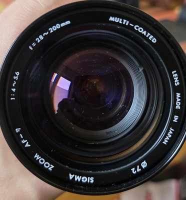Sigma Zoom AF 1:4-5.6 f=28-200mm Objektiv