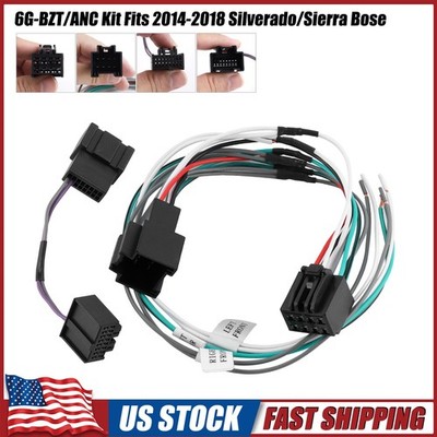 For 2014-2024 Silverado/Sierra Bose Add Amp Adapter Kit With ANC Defeat Harness