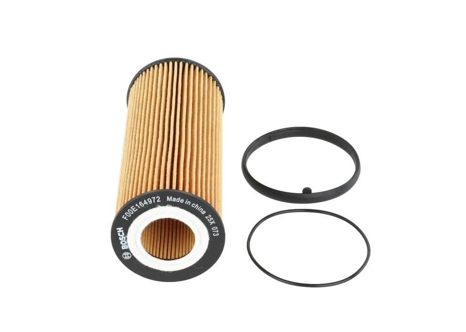 Элемент масляного фильтра двигателя Bosch 3481 для Audi A8 Quattro Q5 S5 S4 A6 2005-2018 годов выпуска - Изображение 2 из 3