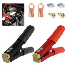 2pcs Jumper Cable Clamps Heavy Duty With 6.304.371.13 Inch Black And Red 2pcs Jumper Cable Clamps Heavy Duty With 6.304.371.13 Inch Black And Red