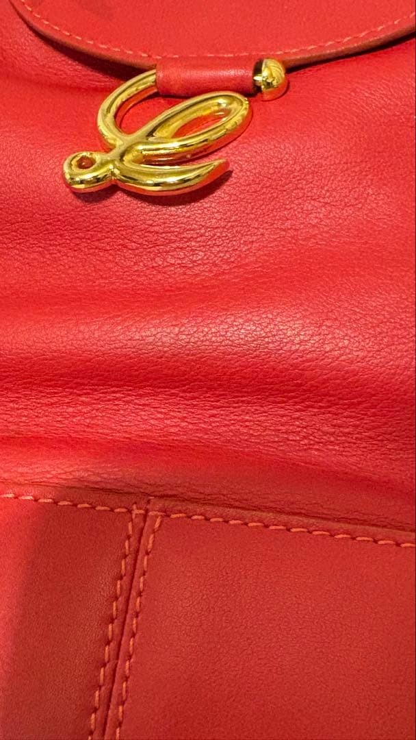 loewe leather rucksack backpack drawstring - image 6