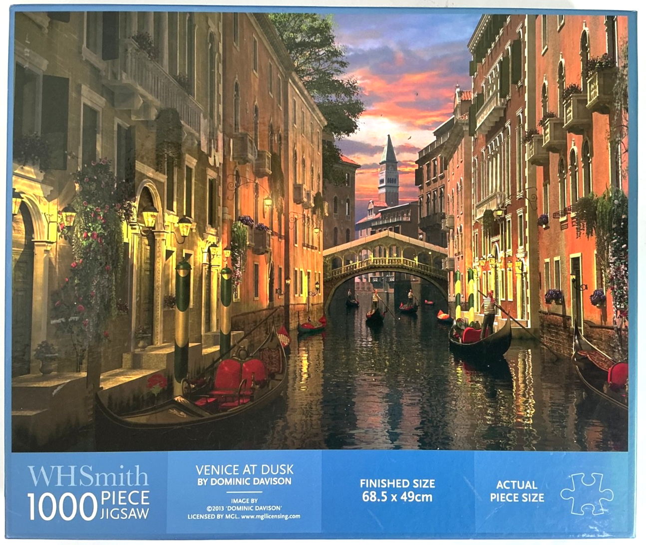 VENICE AT DUSK - WH Smith - 1000 PIECE JIGSAW PUZZLE