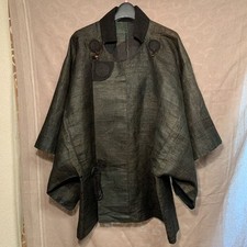 Taisho Era Boro Haori Kimono Jacket Antique Indigo Coat from Japan