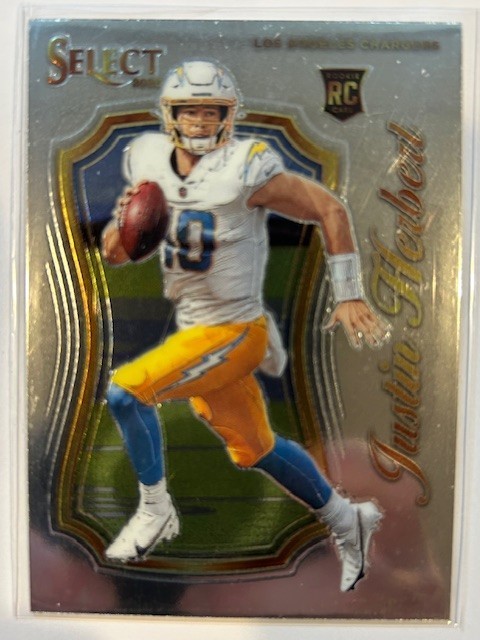2020 Panini Select #SCR-4 Justin Herbert Select Certified Rookies Chargers
