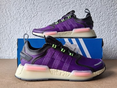 ''NEU'' Adidas Originals NMD V3 Boost Sneaker Sportschuhe EU 42 US 8.5 Purple Blk