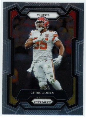 Chris Jones 2023 Panini Prizm #142 Kansas City Chiefs