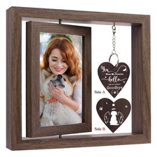 Dog Memorial Picture Frame, Pet Memorial Gifts for Loss of Dog, Dog Picture F...