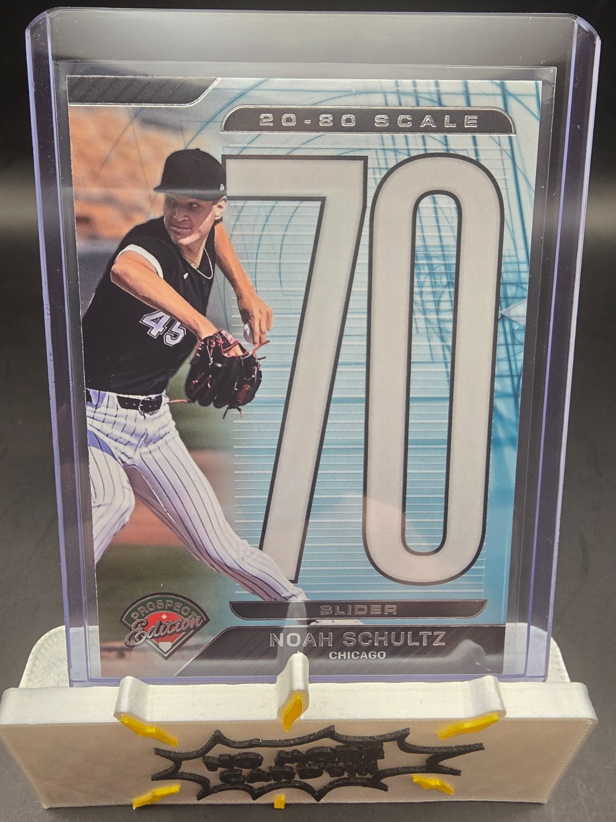 2025 Panini Prospect Edition - 20-80 Scale Noah Schultz #21 (RC)