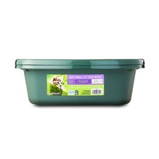 3-Piece Sifting Cat Litter Box Set W/ Odor Control  Easy Clean Design