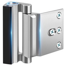 Home Security Door Reinforcement Lock, Child Proof, 8 Screws, 800 lbs