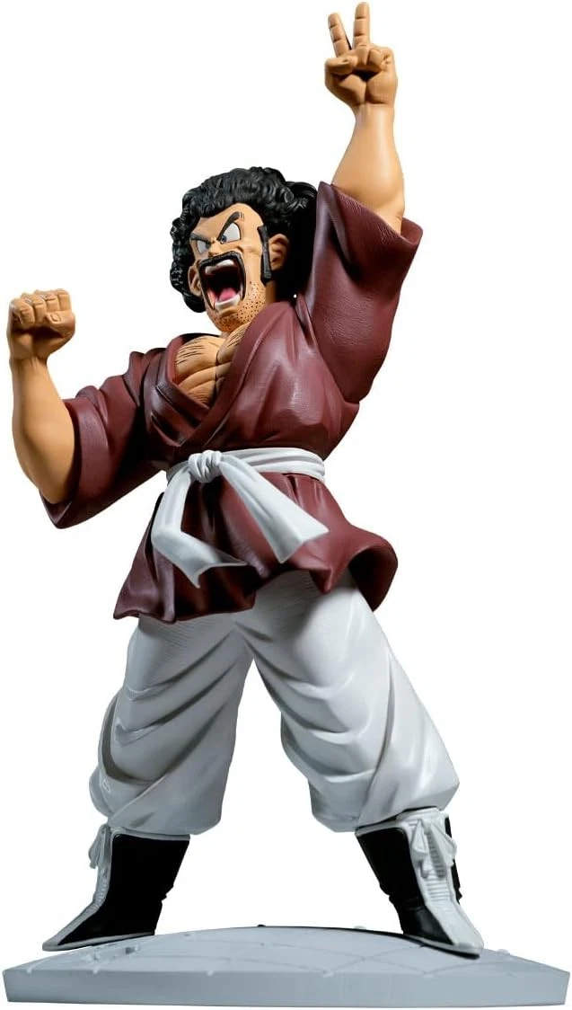BANPRESTO DRAGON BALL Figura Statuetta Mr Satan 15cm History Box